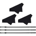 thumbnail image 1 of 1 Set Flute Cleaning Rod Flute Clean Cloth Rod Flute Cleaning Tool Cleaning Kit for Flute, 1 of 8