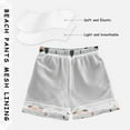 thumbnail image 3 of FORMRS Boys Swim Trunks Quick Dry Mesh Liner Boardshorts Sizes XS-XL, Cartoon Red Houses, 3 of 7