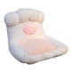 thumbnail image 3 of Lindo cojín de peluche, bordado cómodo, cojín reversible para asiento de sofá perezoso, Blanco, 3 of 9