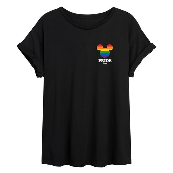 Disney Pride - Pocket - LGBTQ Pride - Juniors Ideal Flowy Muscle T-Shirt