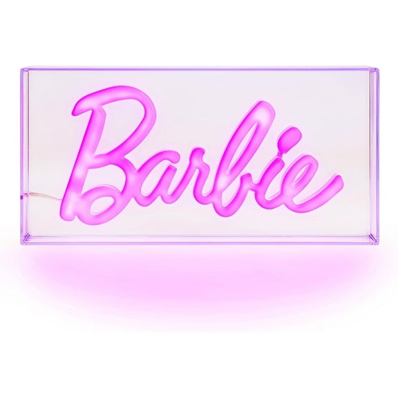 Paladone Barbie LED Neon Light - Aesthetic Home Bedroom Wall Decor