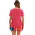 thumbnail image 3 of Just Love 100% Cotton Womens Sleepwear Pajama Set  Breathable, Natural Comfort (Pink - Tie Dye, Medium), 3 of 4
