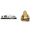 thumbnail image 1 of Escultura De Ciervo Para Decoración De Pared Y Fusión De Escultura De Buda Maitreya Para Jardín, Cerca, Exterior, Interior, Porche, Adorno De Mesa, Fiesta De Aniversario, Estatua Decorativa, 1 of 8
