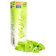 Geomag Kor Egg Covers - Green - 26-Piece Creative Magnet Cover Addition - Swiss Made - Part of Geomag's World Famous Award Winning Product Line - Ages 5 and Up