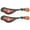 Pink Flower Tan, variant on Western Riding Cowboy Boots Leather Spur Straps Tack Pink 74124
