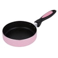 thumbnail image 1 of Shisuyan Egg Pancake Frying Pan Pink Non-Stick Mini Size Induction Gas Heat Resistant Handle, 1 of 8