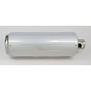 Fixrightpro GY6 50cc Silver Exhaust Muffler for QMB139 Scooter