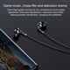 thumbnail image 4 of Twowood auricular Auriculares PC-6 Auriculares en Oreja Black Black 3.5mm Auricular para computadora, 4 of 6