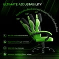 thumbnail image 6 of Seenda Gaming Chair, Fabric Comfy Video Gaming Chair, High Back Computer Chair, Adjustable Swivel Office Desk Chair with Headrest and Lumbar Support, 6 of 11