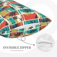 thumbnail image 3 of Rateoe Colorful Hawaii Palms Pattern Pillow Covers with Invisible Zipper(Pillows are not Included) Standard Pillowcases-20"x30", 3 of 6