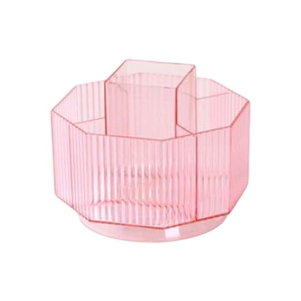 Caja de Almacenamiento Organizador Multipropósito Sunnimix Rotación de 360 Grados Rosado