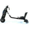 thumbnail image 3 of Drift Trike, Kid Ride on Tricycles, Big Wheel Drifting Tricycle for Ages 8+, Ride-On Kids Tricycle with Adjustable Seat-Black White,US Plug, 3 of 8