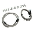 thumbnail image 3 of TH350, 1 Pair Flexible Metal High Strength Transmission Cooler Line Adjustable  For Car, 3 of 8