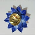 thumbnail image 5 of PARIJAT HANDICRAFT Brass Lotus Kuber Diya for Puja Home Décor Brass Diya Deepak Oil Lamp Small Lotus Kamal Shape for Home Temple Puja Articles Decor Gifts Giting, 5 of 5