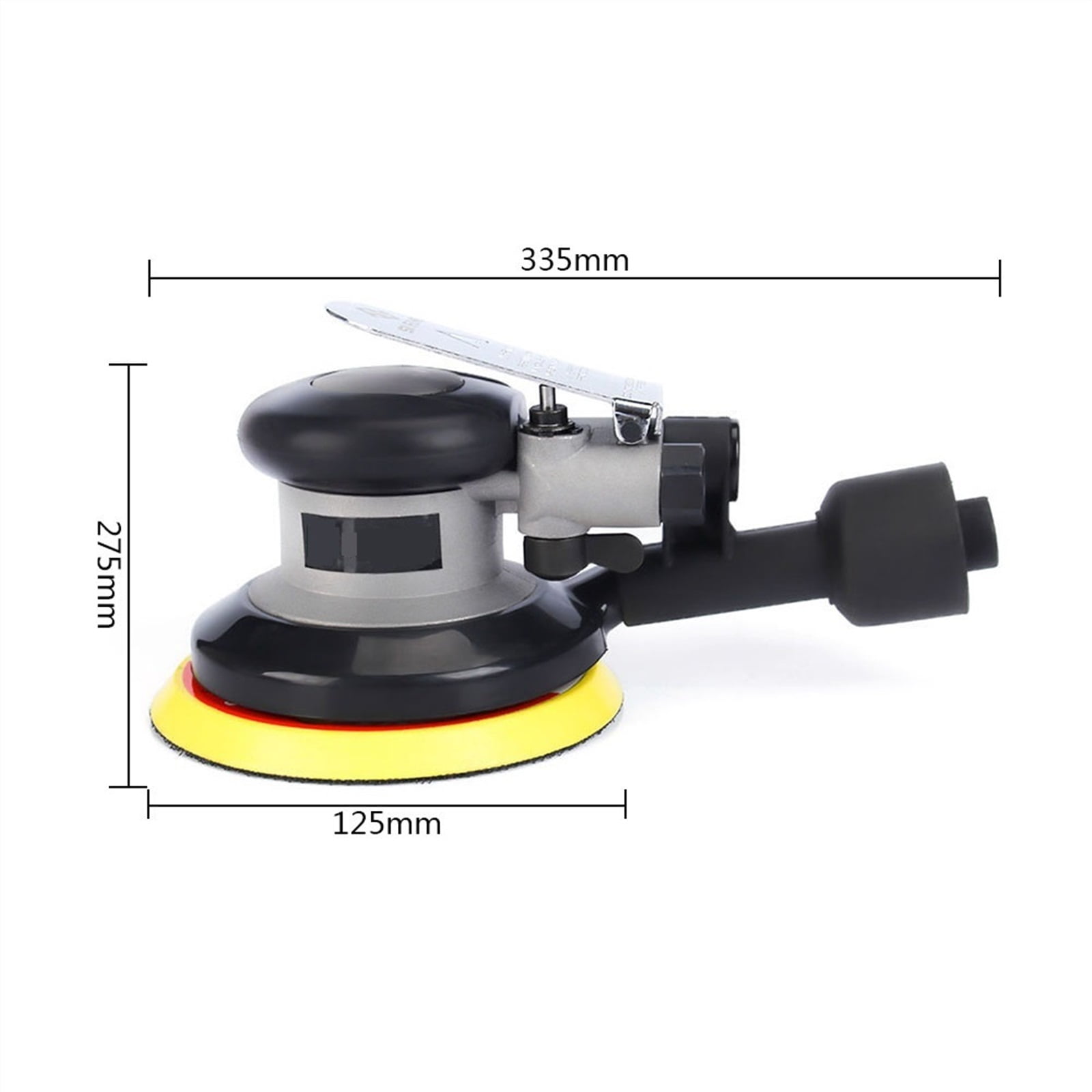 5 inch air Sander Vacuum Air Random Orbital Sander with sander paper setPneumatic Sander Air Sanding Machine Pneumatic Tools ,Equipment Stability