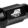 thumbnail image 3 of J2 Engineering LN-T7-018-125-BK J2 Engineering 7075 -T6 Forged Aluminum M12 x 1.25 20Pcs 50mm Height Close -End Lug Nut Kit w/Adapter Key Black, 3 of 6