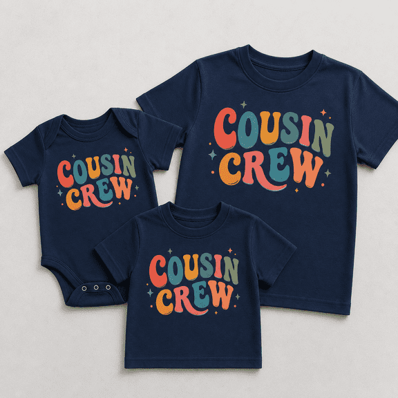 Cousin Crew Matching Family Shirts, Cousins Matching Tee, Cousin Squad Shirt, Family Reunion Outfit, Cousin Trip Shirts, Birthday Gift for Cousins
