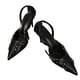 thumbnail image 3 of Zapatos de tacón con punta cerrada para mujer, tacones altos, evitan resbalones, sandalias de tacón elegantes para mujer, negro 37, 3 of 14