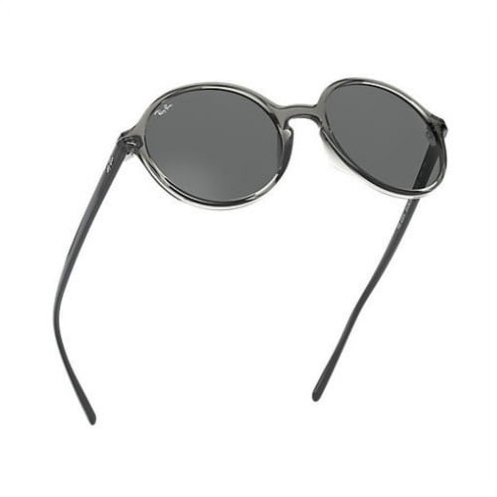 Ray-Ban RB4304 53mm Round Sunglasses (Gray Transparent/Gray  display picture 1