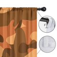 thumbnail image 4 of Camouflage 52x84in(132x213cm) Curtains 2 Panels for Kids Bedroom, Window Drapes for Kids Boys Girls Bedroom Curtains Designed To Spark Joy and Creativity, 4 of 5