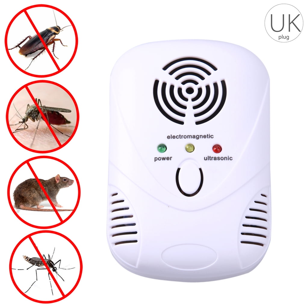 6 pcs Ultrasonic device modern insect repellent Cockroach Flies Rodent US/UK/EU 