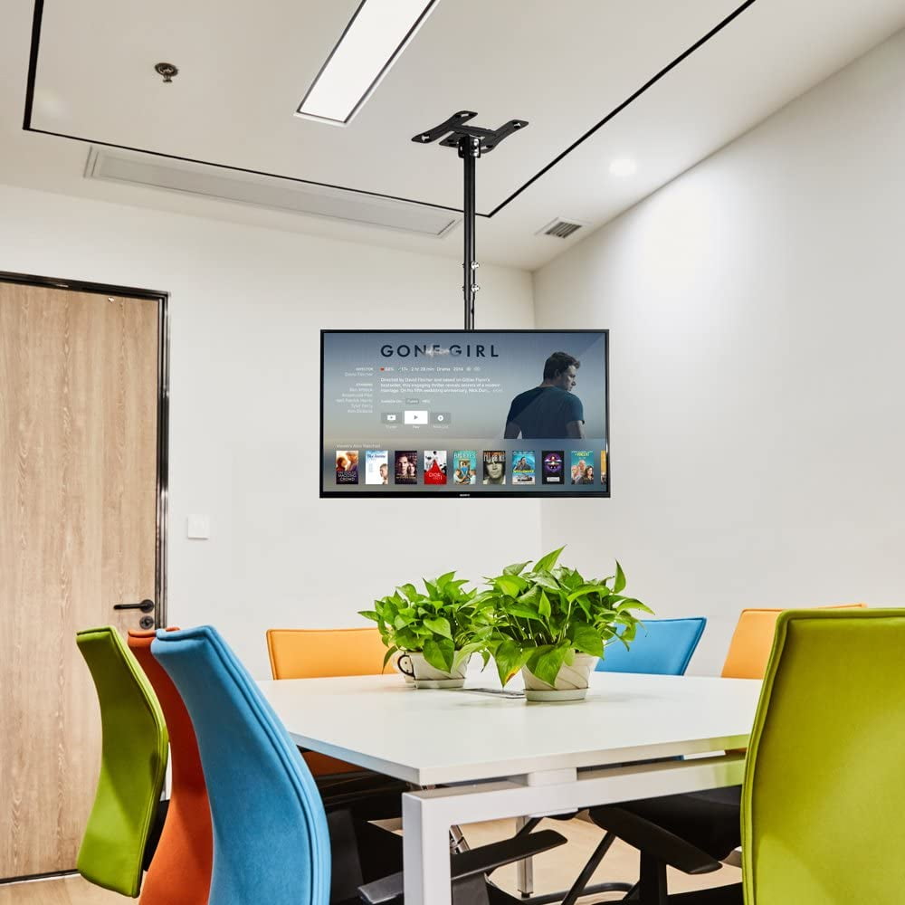 Bricool Ceiling Mount Full-Motion 360 Deg Rotation TV Mount