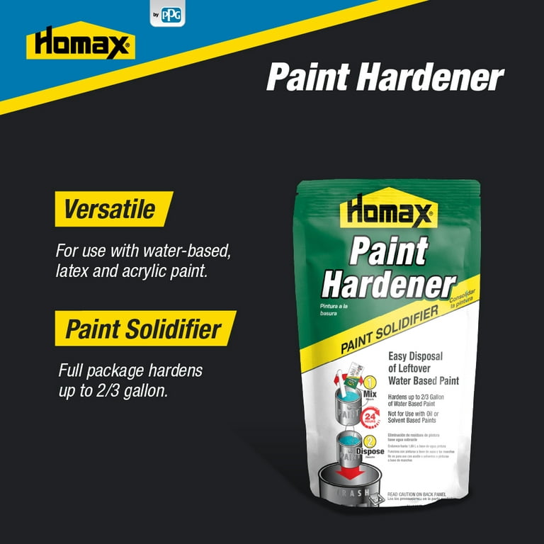 Paint-to-Trash Paint Hardener 3.5 Oz.