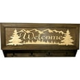 thumbnail image 3 of Coat Rack Hidden Gun Storage - Welcome by Bellewood Designs, 3 of 8