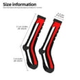 thumbnail image 4 of Vsdgher Firefighters USA Flag Print Thigh High Socks Extra Long Stretchy Sock Women Over Knee High Opaque Stocking Daily Wear, 4 of 5
