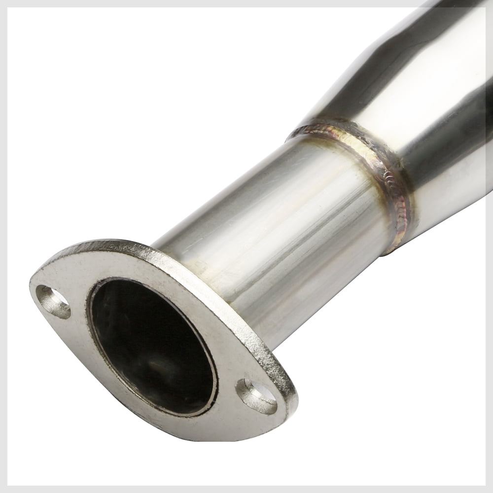 DNA Motoring For 98-02 Honda Accord 3.0L V6 Dual Muffler Racing Cat-Back Exhaust Titanium Style Tip