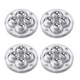 thumbnail image 1 of 4 ruedas giratorias autoadhesivas de 360 ​​grados para muebles, armarios y dormitorios, universales. Claro, 1 of 9