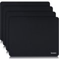 thumbnail image 1 of Mouse pad Senetem de 4 unidades antideslizante 28 x 22 cm negro, 1 of 7