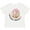 AA-White, variant on Inktastic Baseball Princess- Tiara Girls Toddler T-Shirt