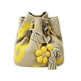 thumbnail image 2 of Handmade Crochet Flower Tote,Knit Floral Purse Bag Boho Woven Beach Handbags Crossbody Shoulder Bag for Women Vacation, 2 of 7
