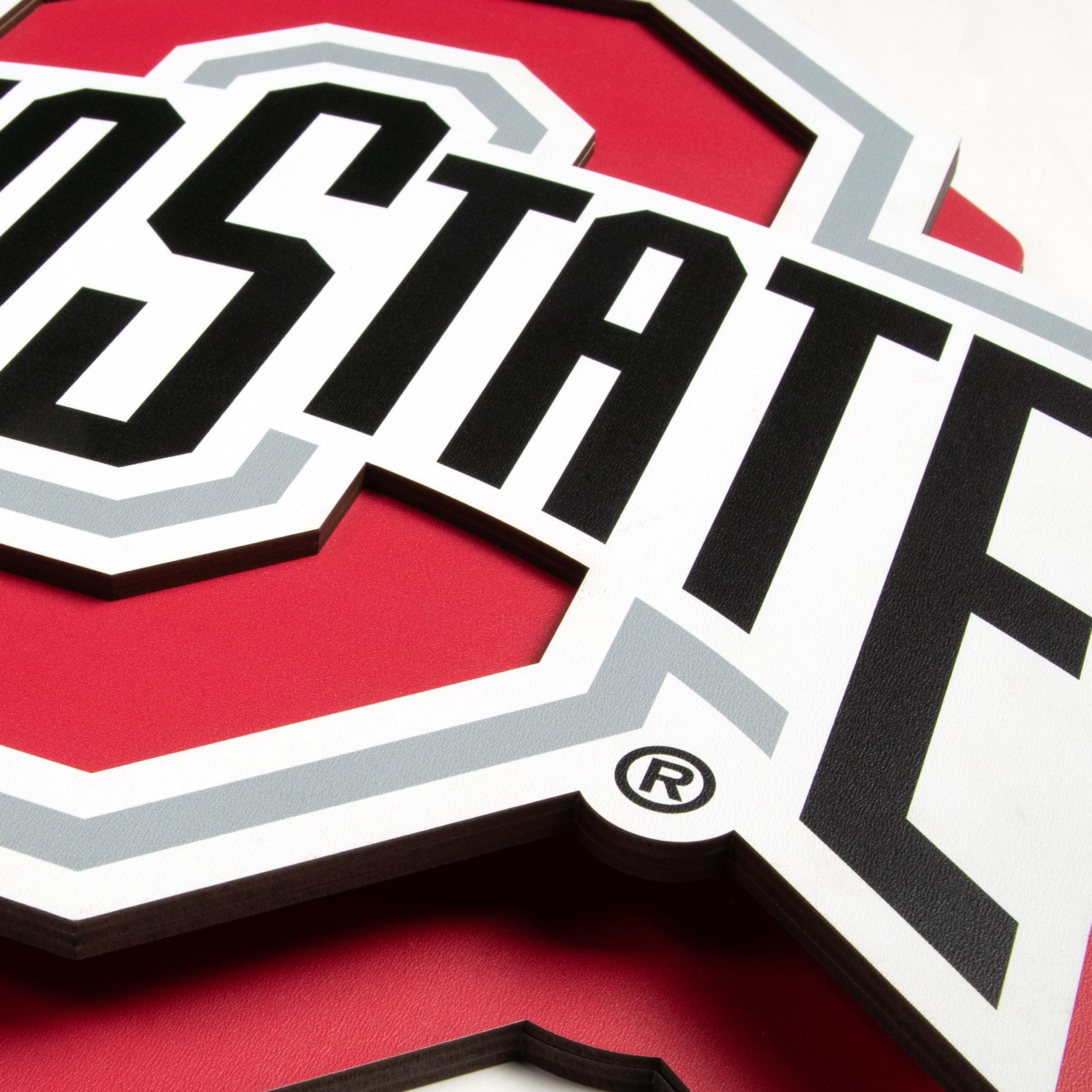 YouTheFan NCAA Ohio State Buckeyes 3DX Die Cut Wall Art