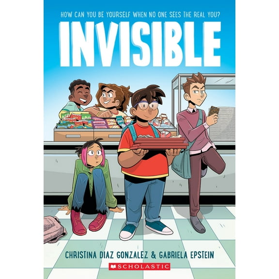 Pre-Owned Invisible: A Graphic Novel (Paperback) 1338194542 9781338194548