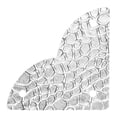 thumbnail image 5 of Dritz Textured Quatrefoil Corners, Small, 3 Pack, Nickel, 5 of 7