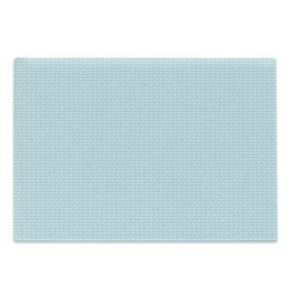 Nautical Cutting Board, Pattern of Repetitive Abstract Waves Symmetry Surf Swirls, Decorative Tempered Glass Cutting and Serving Board, in 3 Sizes, by Ambesonne