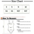 thumbnail image 3 of Leesech Womens Swim Suits Trendy Beach Sexy Solid Hem Cover Up Swimwear, 3 of 6