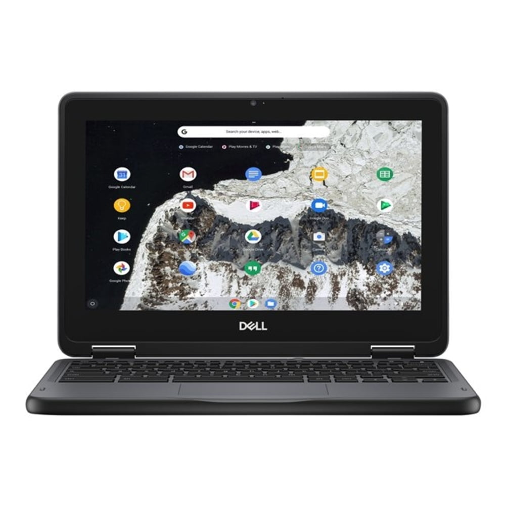 Dell chromebook 11 3100 11 6 touchscreen laptop celeron n4000 4gb 32gb