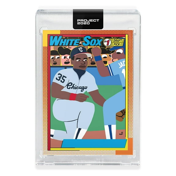 MLB Topps PROJECT 2020 Card 141 | 1990 Frank Thomas by Keith Shore