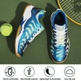 thumbnail image 4 of Cyiecw Mens Running Shoes Breathable Tennis Walking Sneakers Lightweight Fashion Sports Shoes, 4 of 7