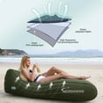thumbnail image 6 of AEROGOGO GIGA Self-Inflating Lounger with Battery Pump Air Beds Inflatable Sofa Bed, 6 of 9