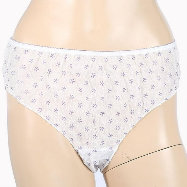 Yosoo 7 PCS/Set Women Disposable Travelling Postpartum Panties Non-woven  Underpants,Panties, Disposable Underwear 
