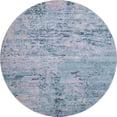 thumbnail image 2 of Addison Rugs Mayfield Premium Machine Washable Transitional Modern Blue Round Rug, 8' x 8', 2 of 6