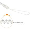 thumbnail image 4 of GHSDFBB Retractable Spring Coil Strap, Plastic Spiral Stretchy Key Holders Stylus Lanyard Cord, 4 of 5