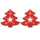 thumbnail image 1 of 50 piezas colgante de madera adorno decorativo hogar DIY accesorio pintado Artware árbol de Navidad rojo, 1 of 5