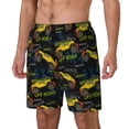 thumbnail image 2 of Fotbe Monster Truck1 Men’s Swim Trunks Quick Dry Swim Shorts Board Shorts with Mesh Lining-XX-Large, 2 of 9