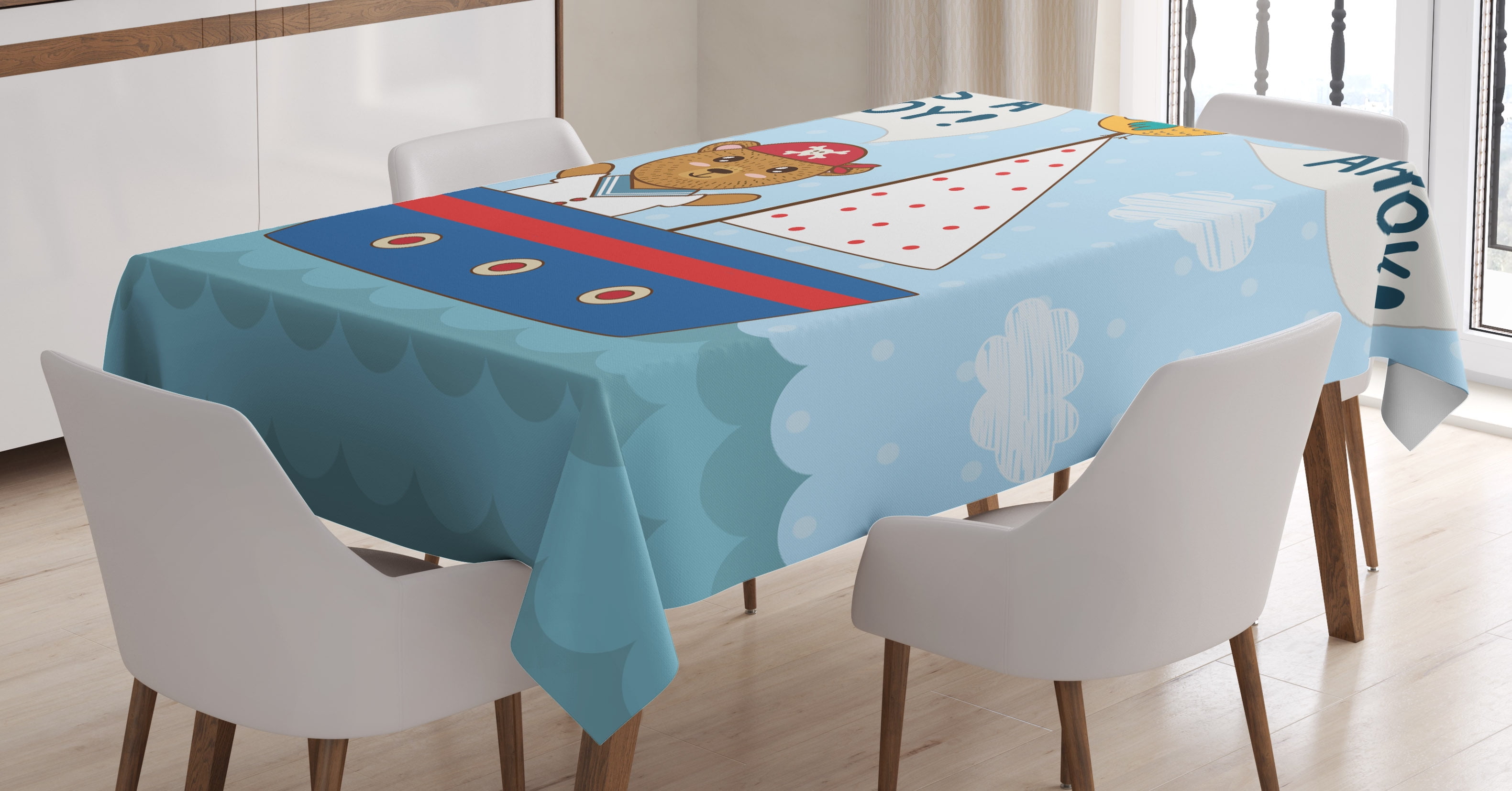 Ahoy Its A Boy Tablecloth Cute Baby Shower Theme It S A Boy In