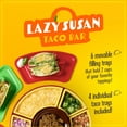 thumbnail image 2 of Taco Tuesday Taco Bar, Lazy Susan Food Tray with 16 oz Warming Pot, 6 Topping Trays, and 4 Taco Holders, 2 of 6